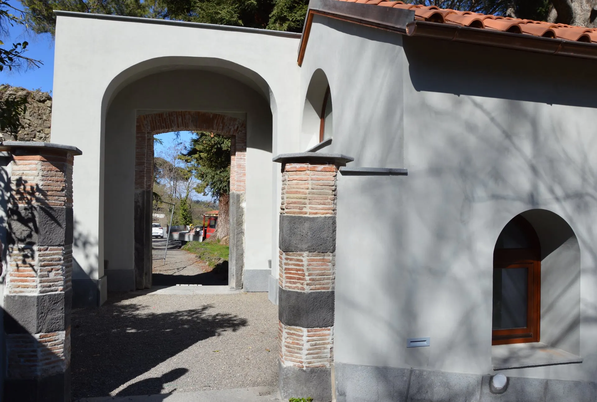 Restauro Palazzo Mediceo - Stato dopo il restauro, confronto 1